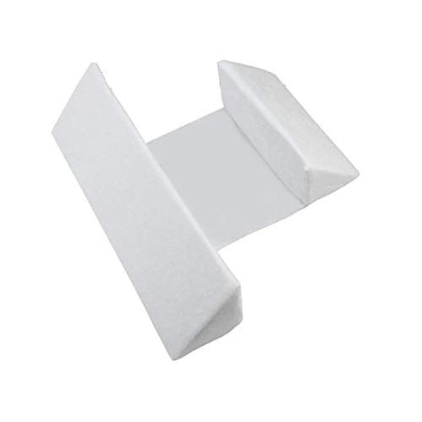Justerbart Stöd, Memory Foam-kuddar: Anti-Roll Stödkudde med Osynlig Dragkedja, Lättrengjord Design för Hygien, Ergonomisk Design för Nacke