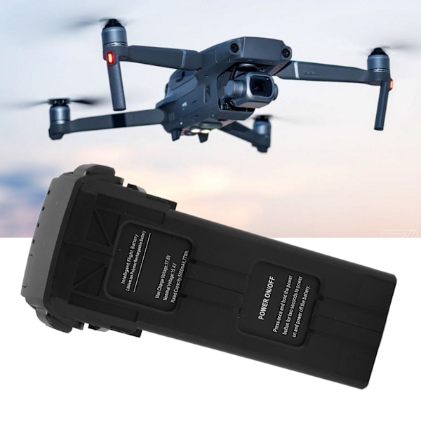 2st Flygbatteri för Mavic 3 15.4V 65W 5000mAh Hög Säkerhet Laddningsindikator Intelligent Flygbatteri
