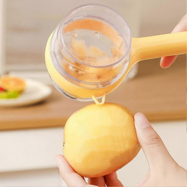 Fruktskalare Grönsaksskalare Bärbar Bra Grepp Vass Kökskalare för Potatis Morötter[TT] Green