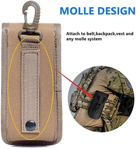 Yellow - Outdoor Glasses Case Durable Tactical Bag Army Style Su