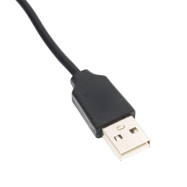 USB2.0 Hub Minneskortläsare Höghastighetsöverföring Plug and Play Enkel Åtkomst USB-Splitter Svart