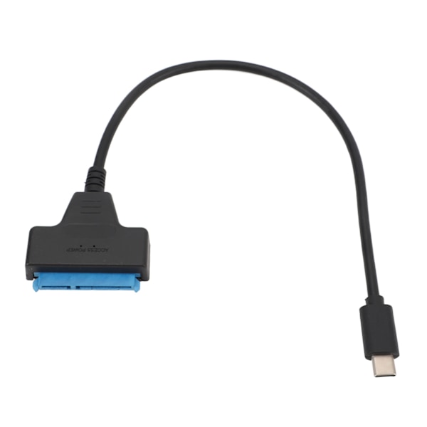 SATA till USB 3.1 Typ C Adapterkabel Stöd UASP 6Gbps Hårddisk Konverteringskabel för 2.5 Tum HDD SSD