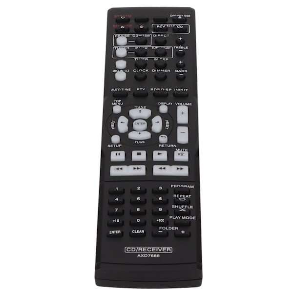 AXD7688 Fjärrkontroll AV System Ersättningsfjärrkontroll Lämplig för Pioneer XCP01K XCP01 DAB