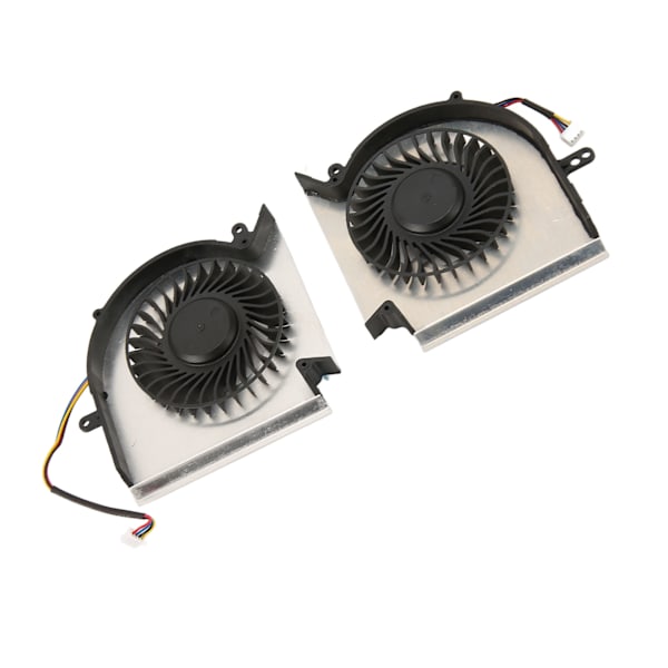 Laptop Kylfläkt 4pin Ström DC5V Metallskal ABS Lättvikt CPU GPU Kylfläkt för GE63VR MS 16P1 GE73VR MS 17C1