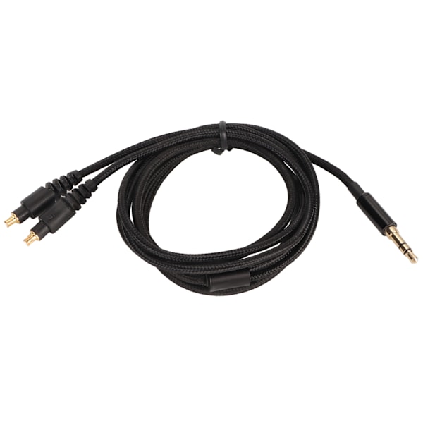 3,5 mm Ersättningshörlurskabel Guldpläterad Kontakt Flätad Kabel Ersättningssladd för ATH MSR7b ATH SR9 ATH ESW990H 1,2 m
