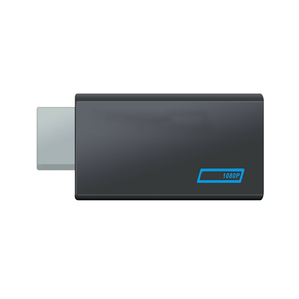High Definition Multimedia Interface Adapter Konverter High Definition Multimedia Interface Videokonverter med 3,5 mm Jack och High Definition