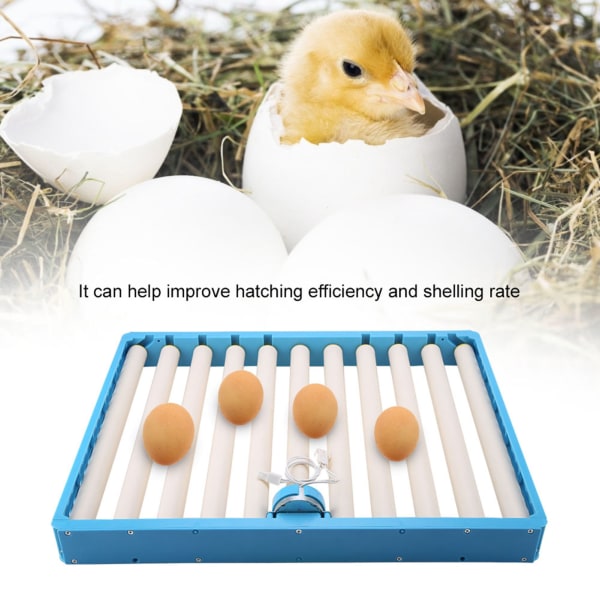 Plast Hållbar roterande automatisk rullmönster Egg Turner Inkubationstillbehör