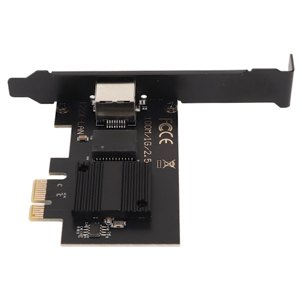 PCIe Nätverkskort 10/100/1000/2500Mbps Guldpläterad Pin Aluminiumlegering Gigabit Ethernet-kort för Stationär Speldator Server