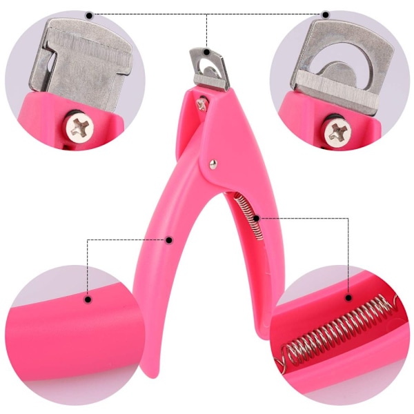 Ergonomisk Storlek, Hållbart Rostfritt Stål, Lätt Att Bära, Stark Fjäder Mekanism, Vasst Blad För Exakta Klipp, Två Delar Av Viktig Manikyr