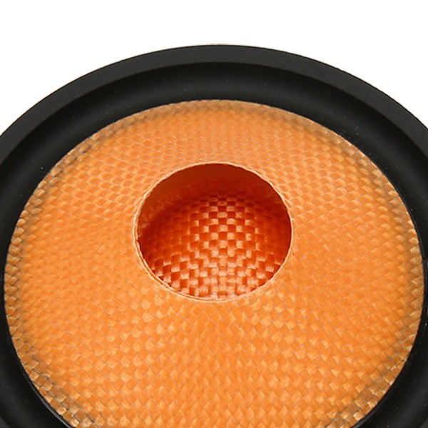 Högtalarkon Trummpapper 1 Tum Innerdiameter Subwooferkon Trummpapper med Gummikant för 4 Tums Högtalare