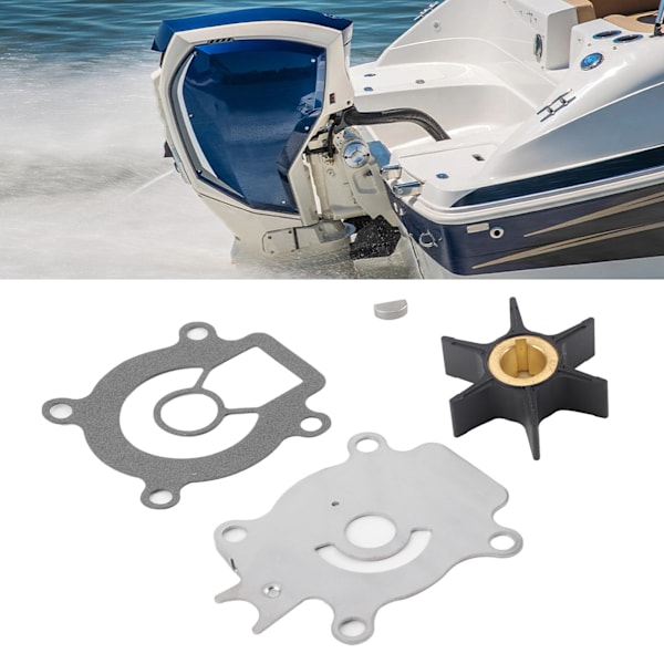 Vandpumpe Impeller Reparationskit 17400‑94701 Udskiftning Passer til Suzuki DT55‑DT65 2-takts 85‑97