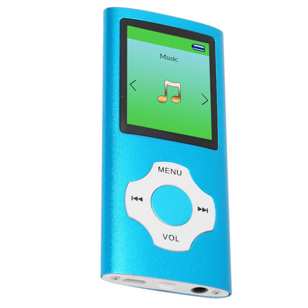 MP3-spelare 1,8 tums LCD-skärm Stöd för inspelning FM-radio Bärbar musikspelare för studenter
