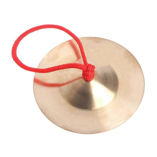 Handcymbaler i koppar slagverk Orff-instrument barnpresent leksaker tidig utbildning