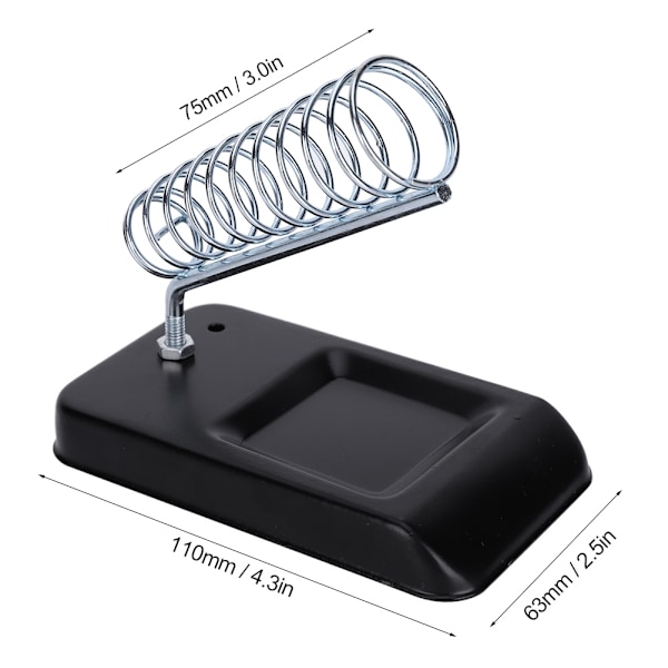 B-01 Metall Lödkolvshållare Manuell Universal Lödkolv Stativ Stöd Bas