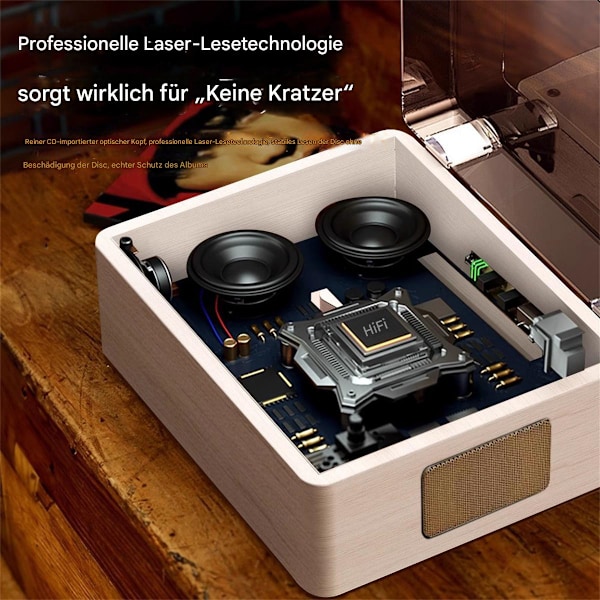 Trådlös Bluetooth Retro