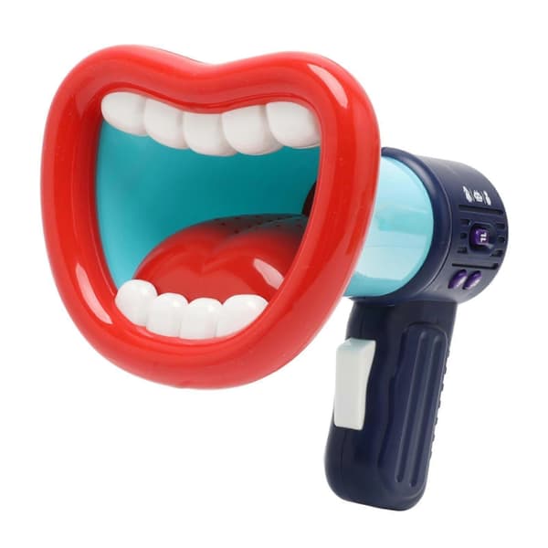 Voice Changer Toy Megaphone Function Toy for Play Preschool Toddler Red[TT] blue