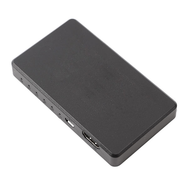 4K HD Multimedia Interface Splitter 1x4 1 ingång 4 utgångar HD Multimedia Interface Förlängare för PC Projektorer Svart