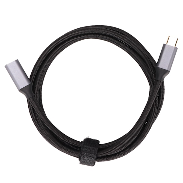 Typ C Förlängningskabel 4K 60Hz Upplösning 10Gbps Slitstark Typ C Hane till Typ C Hona med Aluminiumskal
