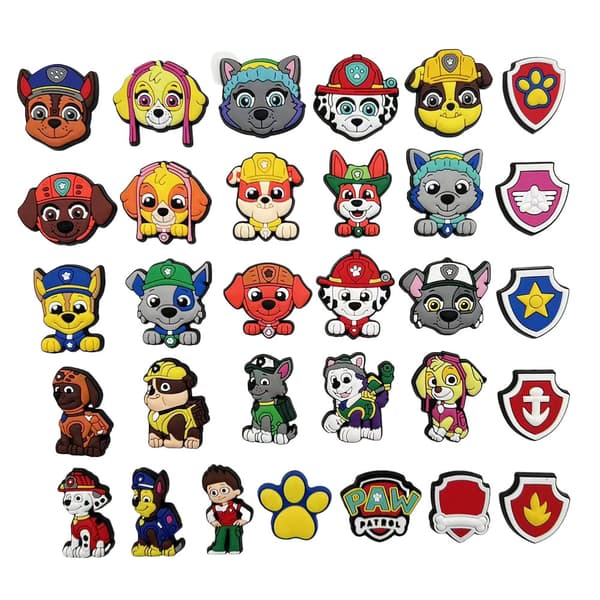 31 stk Crocs Jibbitz Paw Patrol - Tilpass Crocsene dine med [TT]