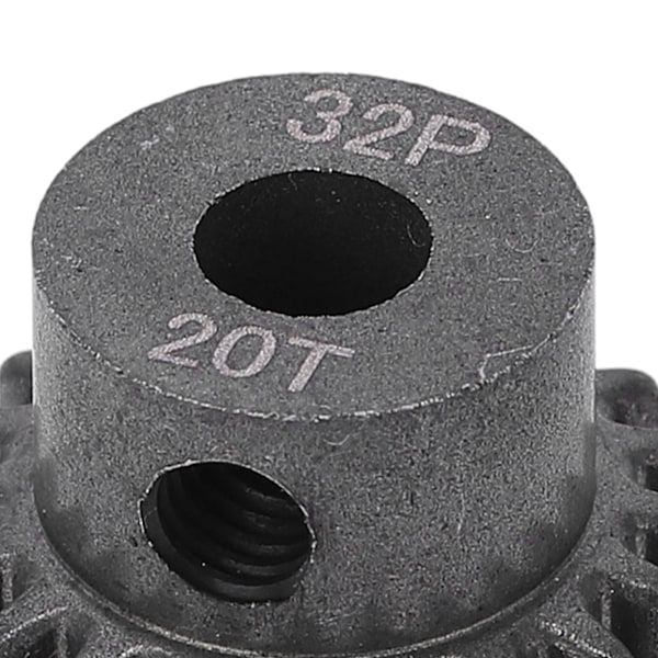 RC Motor 20T Gear Pinion 0.8MOD Metal Stål til ARRMA Granite 1/10 Fjernbetjening Bil