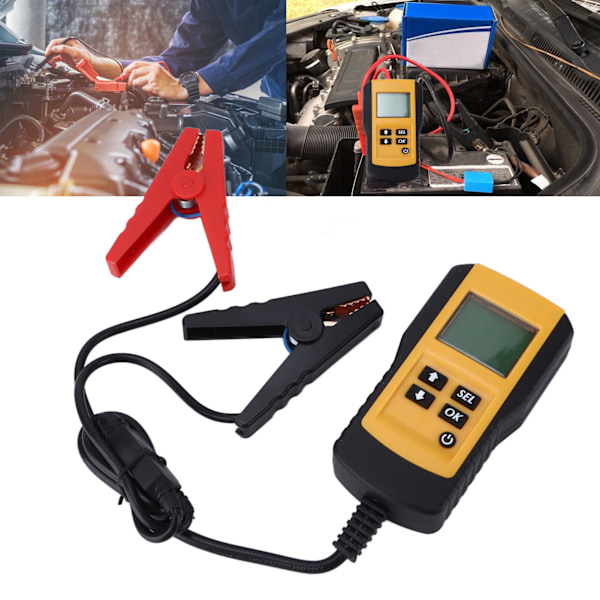 AE300 12V Automotive Digital Battery Tester Multifunctional LCD High Accuracy Battery Load Tester