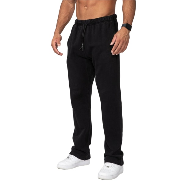 1 stk Sports Fitness Bukser--Sorte--M black