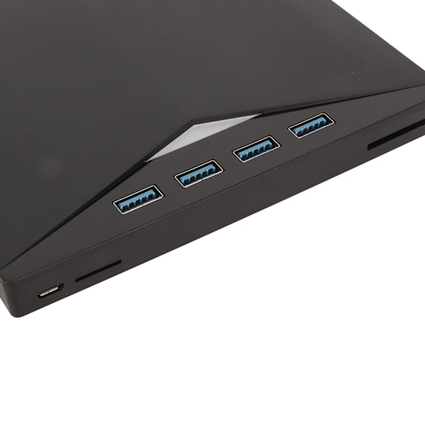 Extern CD DVD-enhet Typ C USB3.0 7 i 1 DVD-spelare Portabel CD DVD-brännare Extern Optisk Enhet för Laptop Desktop PC