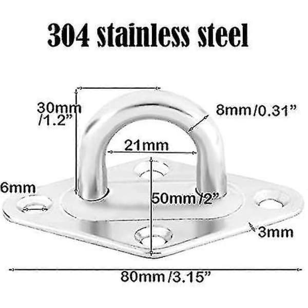 1000 Lb Heavy Duty Hammock Hanging Kit, Durable Hammock Hooks, Multiple Hanging Ceiling Hooks UYT