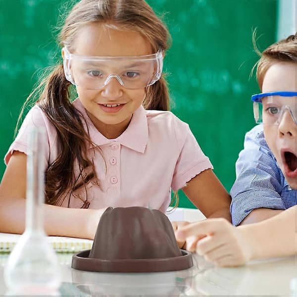 10 st Vulkanexperimentleksak Vulkanmodeller DIY Vulkanmodell Vulkanvetenskaplig rekvisita Erupterande vulkanmodell