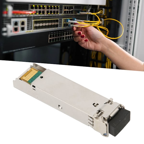 1.25G SFP Transceiver LC Singlemodefiber 1.25Gbps RX1550 TX1310nm 40km Stöd DDM SFP Optisk Modul för Switch Router