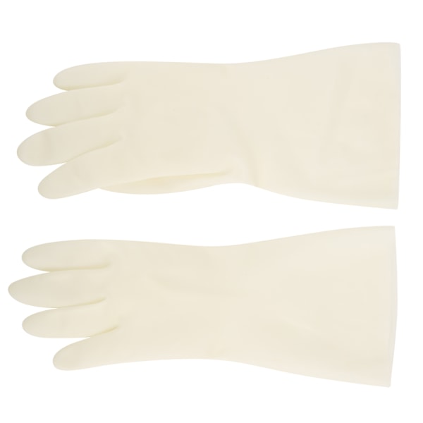 1 Pair Waterproof Durable Household Cleaning Laundry Gloves for Housework Washing Dishes Use