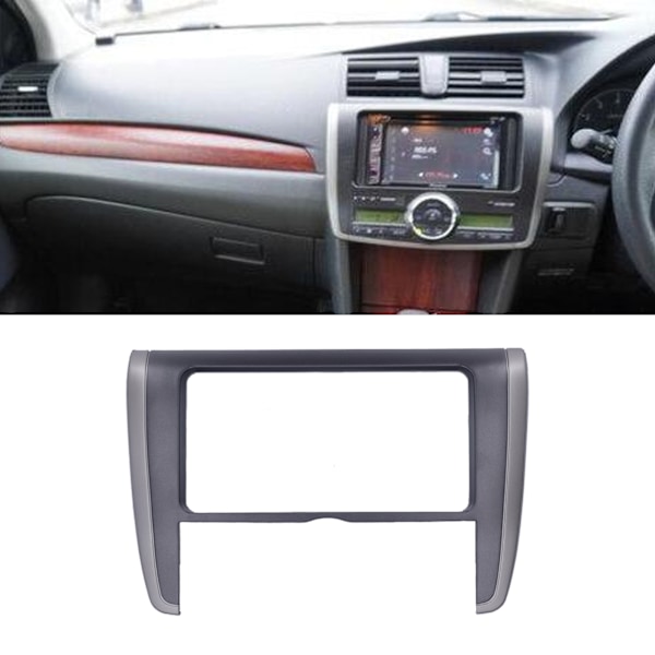 2Din Stereo Radio Fascia DVD Audio Navigasjonspanel Ramme Passer for Allion T260/265/Premio 07-16