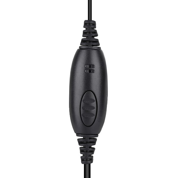 Polis Hörsnäcka PTT Headset Mikrofon för Motorola Tetra Tvåvägsradio MTH800 MTP850 Walkie Talkie