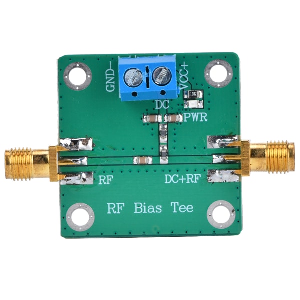 RF Mikrobølgeovn HF Bias Tee DC Bias 10-6000MHz strømforsyning for aktiv antenne bredbåndsforsterker