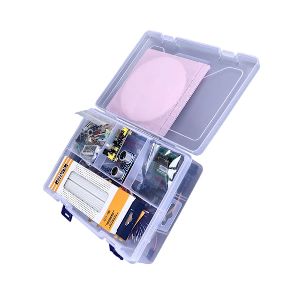 Elektronisk Komponentsats 830 Kopplingsdäck LED Summer Resistor Temperatur Fuktighetssensor Elektronik Startkit