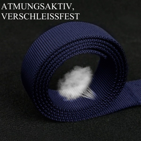 2PCS canvasbälte för män