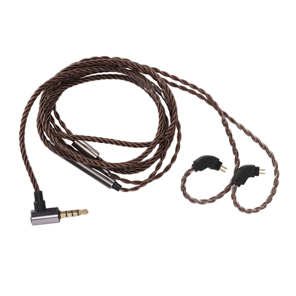 Ersättningskabel för hörlurar med mikrofon för 2-pin 0.78mm hörlurar för Weston 1964 UE3X UE18 W4R