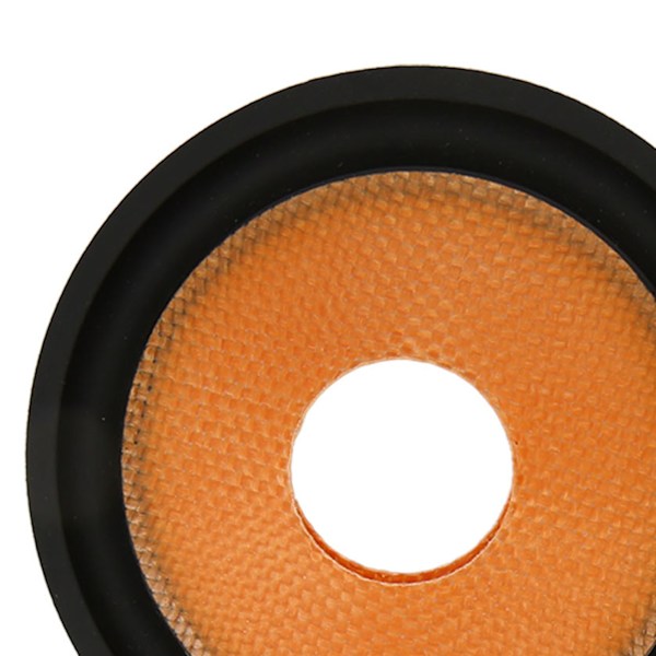 Högtalarkon Trummpapper 1 Tum Innerdiameter Subwooferkon Trummpapper med Gummikant för 4 Tums Högtalare