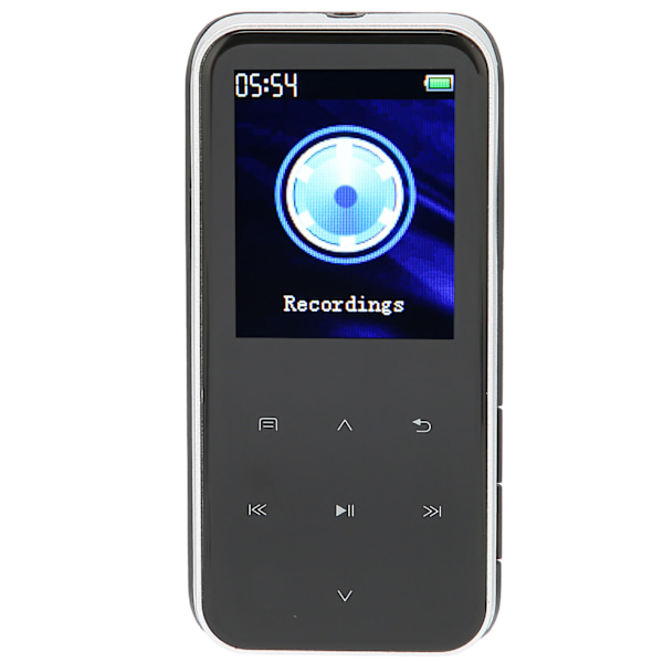 M22 Digital Röstinspelare Enkel Inspelning med Ett Klick Touchknappar Multifunktionell Portabel Spelare för Inspelning 8GB