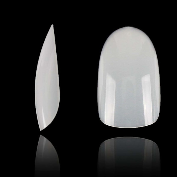 Artificiella Akryl Lösnaglar, Glansig Design för Trendiga Stiletto Mandelform, Lätta att Klippa Måla Applicera, Fyrkantiga Press-On Naglar, Nybörjarvänlig Nagelkonst