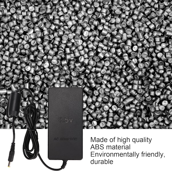 Strömadapter Ersättning Robust Portabel AC Adapter Ström för PlayStation2 70000 100-240VEU Kontakt