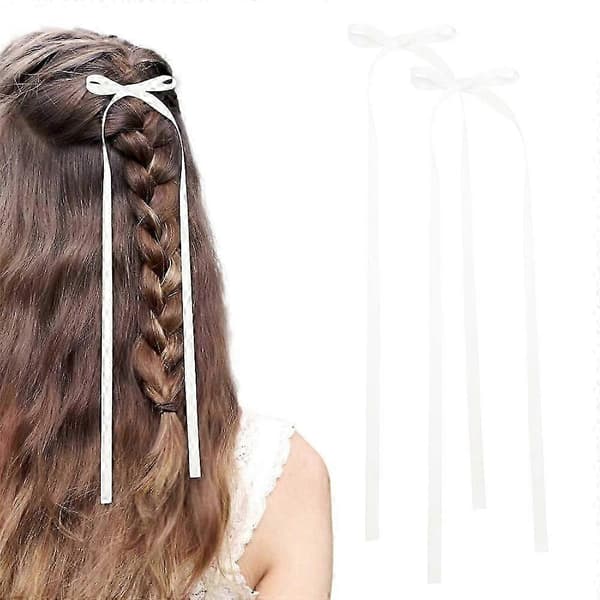 Halkfri hårnål med satinrosett för kvinnor, elegant accessoar för flickor och damer
