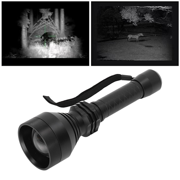 10W 850nm Hunting Flashlights LED Rotate Focusing IR Flashlight Night Vision Waterproof Infrared Light for Outdoor