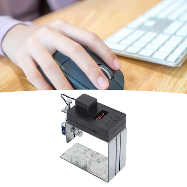 Automatisk tangentbordsklickare Justerbar höjd Dator Tangentbordsklickare Fysisk Mus Automatisk Klickverktyg för Speldator