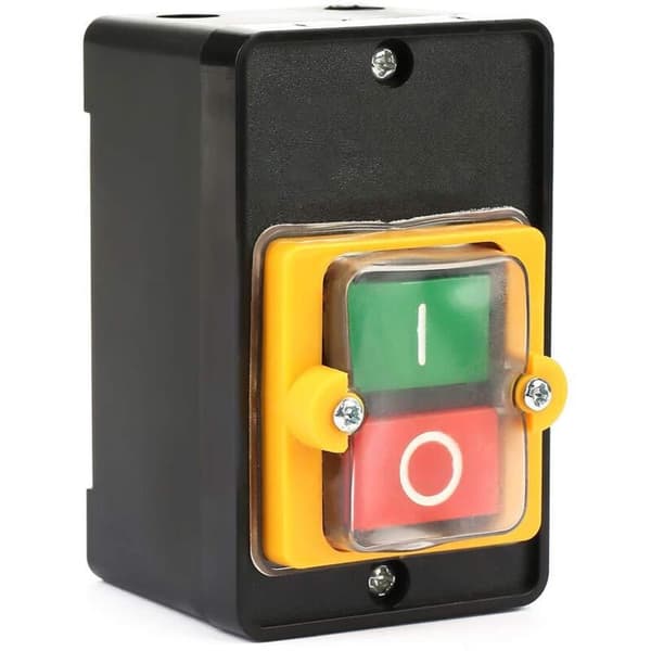 KA0-5H Waterproof Control Switch, Push Button On/Off Switch, AC 220V/380V 10A Push Button Switch