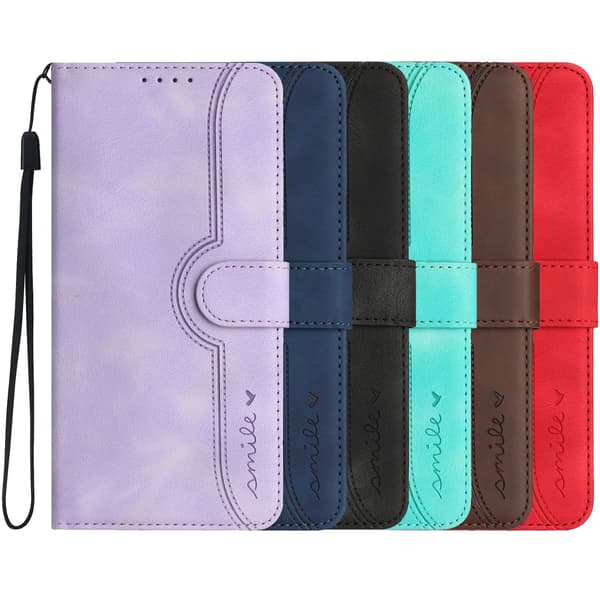Double-Fold S-Shaped Leather Phone Case Navy Blue[TT] Navy Blue For Honor 400 Pro Global