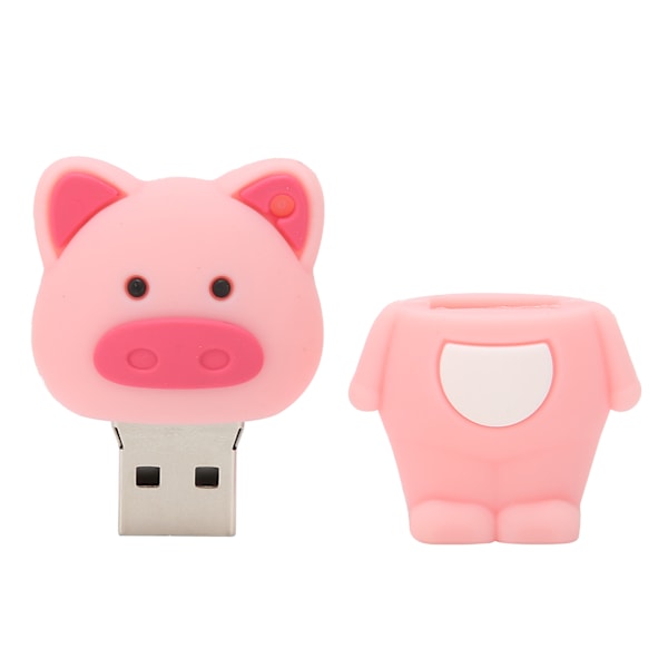 Tecknad Djurformad USB-sticka Hemmakontor Härlig USB-minne för Datalagring