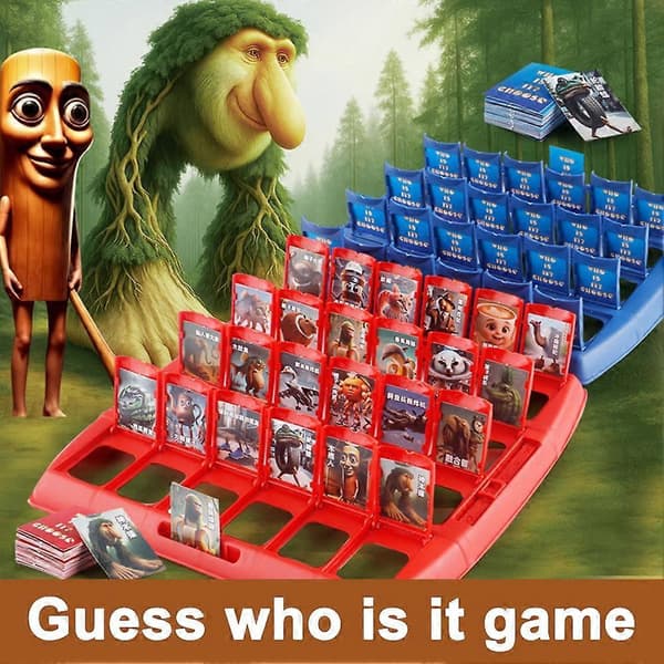Gissa vem jag är brädspel gissningslek för barn[TT]