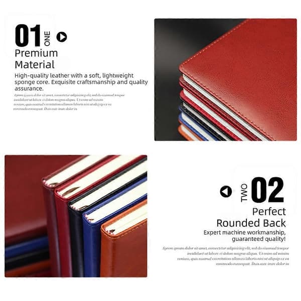 2026 Minimalistisk Planner Premium Tyk Journal Notesbog til Mænd Kvinder[TT] Grey