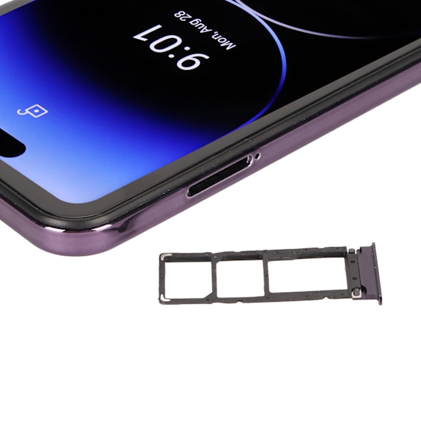 Olåst Mobiltelefon 4G 6,7 Tum HD Kapselskärm 8GB RAM 256GB ROM 16MP Front 32MP Bakre Kamera Ansiktsigenkänning Smartphone för Android 12 100 till